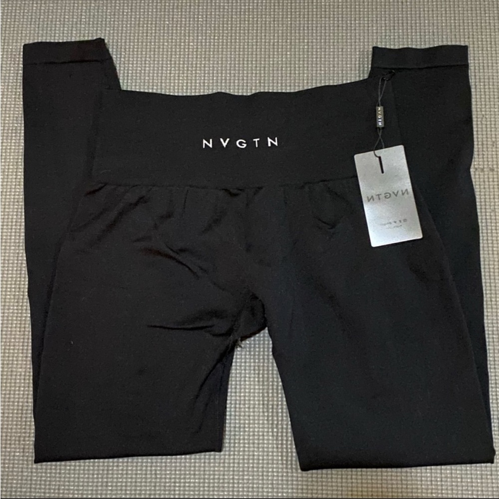 NWT NVGTN black leggings sz S